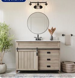 48” BATHROOM VANITY NEW IN BOX