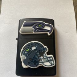 Seattle Seahawks fliptop lighter new without fluid