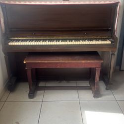 Free Piano  (transportation Is Not Included) 