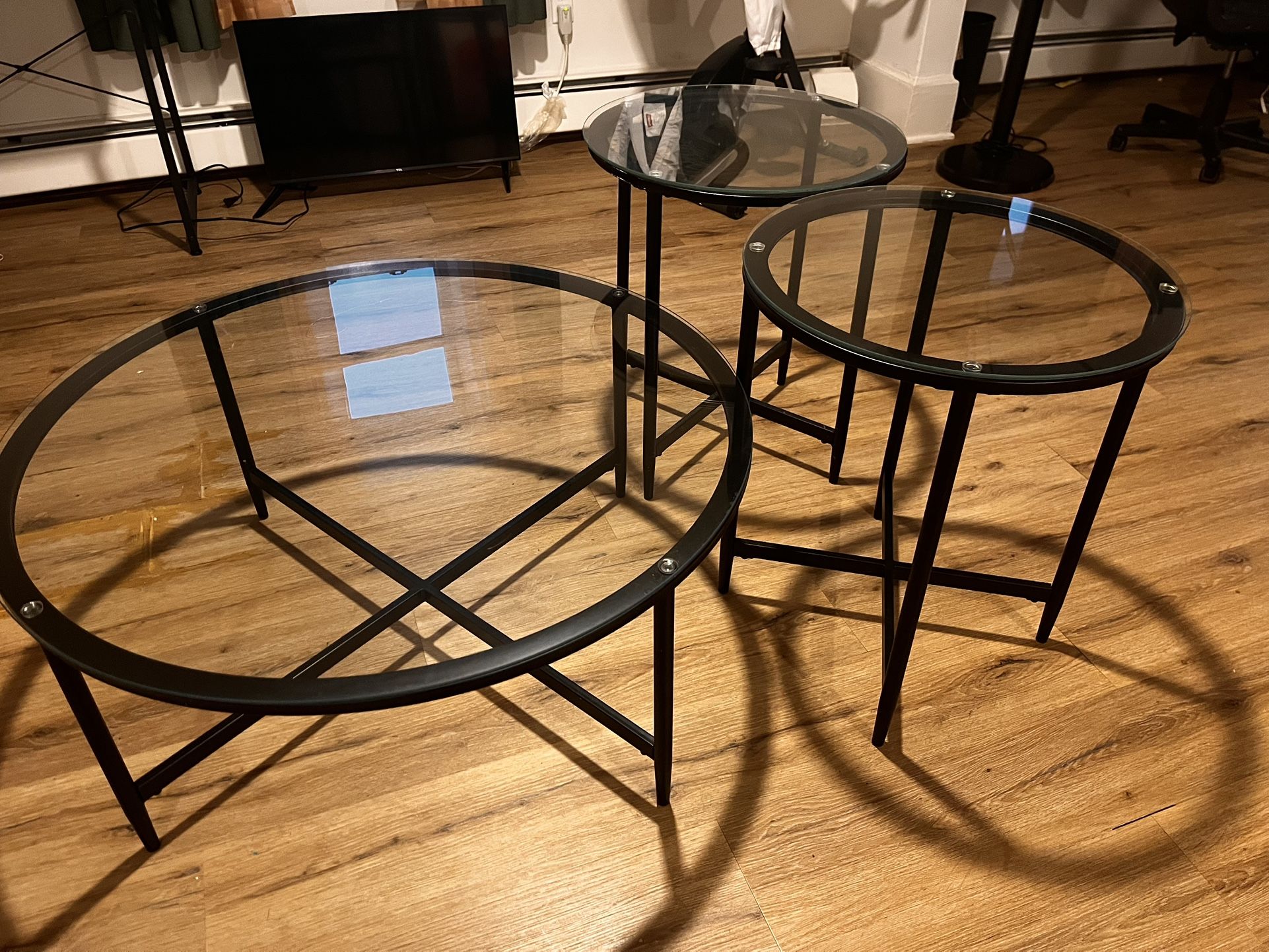 Coffee Table And Two End Tables