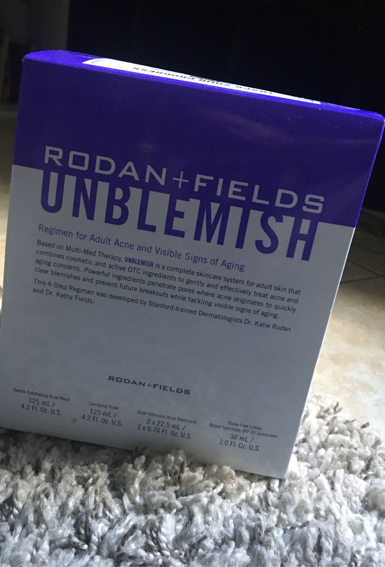 Brand new never opened Rodan and Fields Unblemish