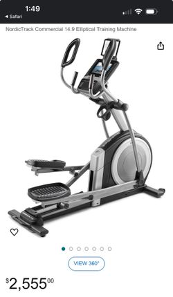 NORDICTRACK COMMERCIAL 14.9 ELLIPTICAL LIKE NEW!!!