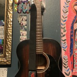 Mitchell T333E BST Mahogany and accessories 