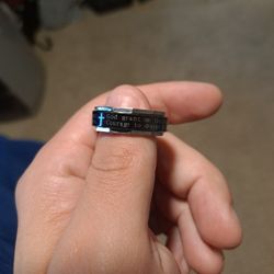 Serenity Prayer Fidget Spinner Ring 