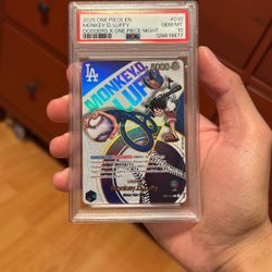 Dodgers Luffy Psa 10