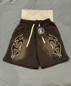 Grey Hellstar shorts size medium
