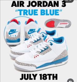 Jordan 3 true blue