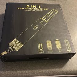 5in 1 Hair Dryer Brush Set 