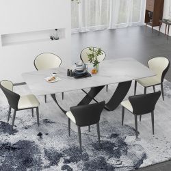 POVISON Dinning table and chairs 