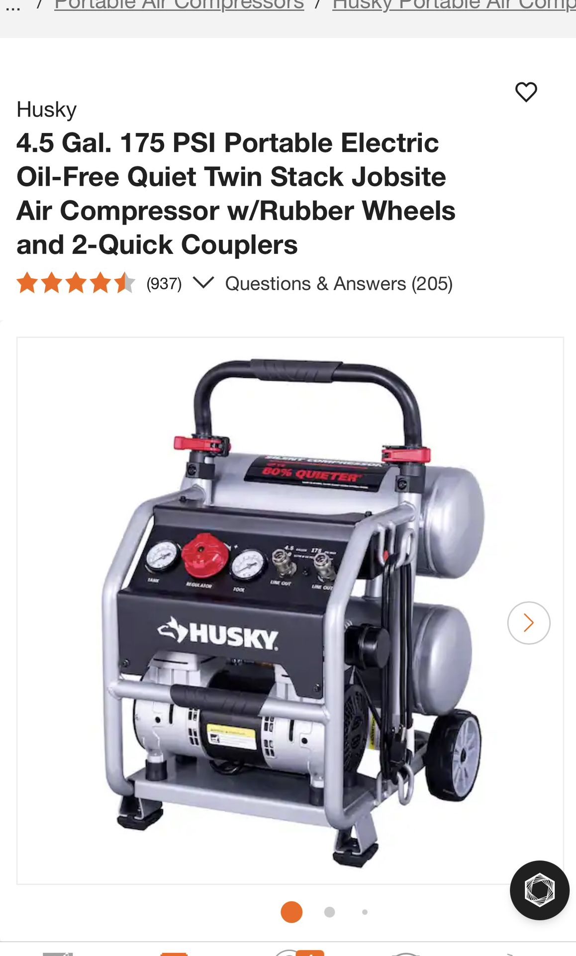 Husky Air Compressor