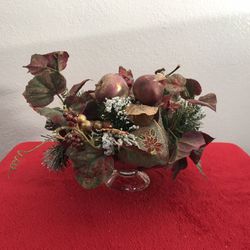 Handmade Small Christmas Centerpiece