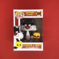 Funko POP! Animation: Looney Tunes SYLVESTER & TWEETY Figure #309
