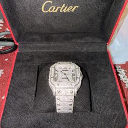 Cartier Moissanite Watch 41MM
