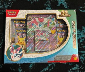 Pokemon 30th Celebration Sylveon EX Box