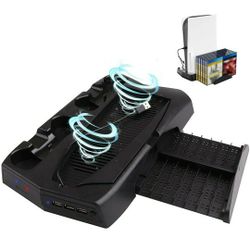 PS5 Controller Cooling Fan Charging Dock