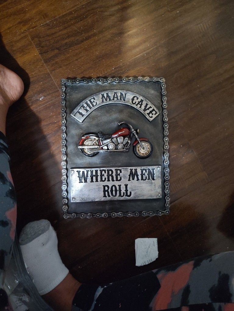 The Man Cave Plaque