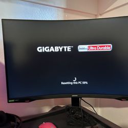 32 Inch Samsung Odyssey G7 1000R Curved Monitor 