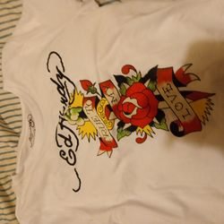 Ed Hardy t-shirt size large women