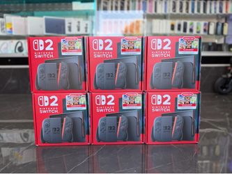 Nintendo Switch 2 Pokemon, Mario World or DonkeyKong(WITH YOUR CHOICE OF ANY GAME) (Take It Home In Payments/ llévatelo a casa en pagos) only $10 down