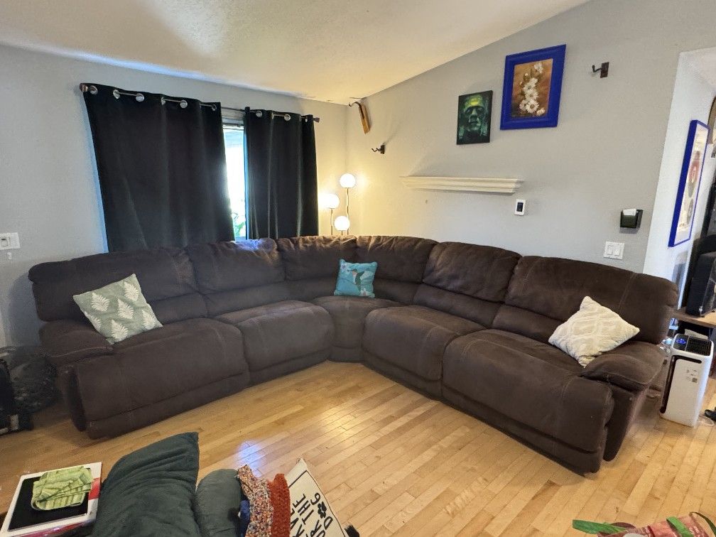 Five piece couch Sectional