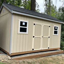 12x16 Classic House Style Shed