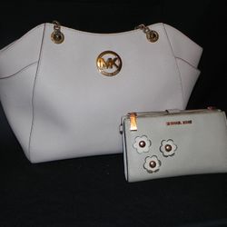 Mk Purse & Wallet Set