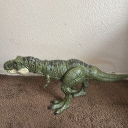 Rare  Mattel buck trex green toy Jurassic park Jurassic world