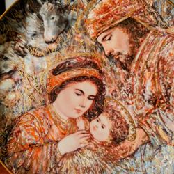 Vintage Christmas Plate 