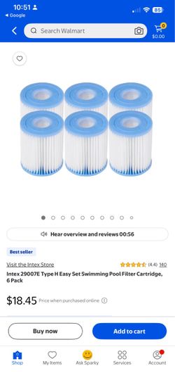 New pool filters