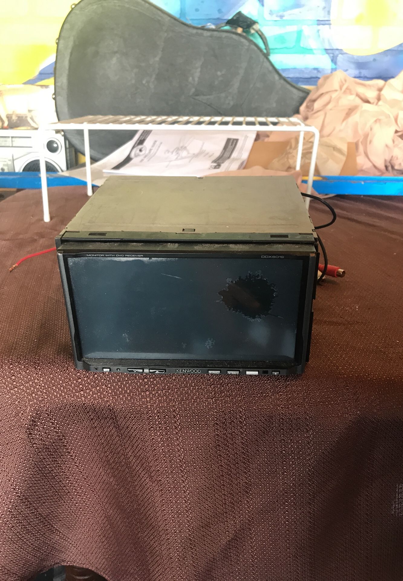 Kenwood ddx8019 works was to big to out in my car bought it for 150 selling for 80