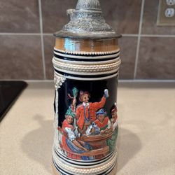 German Stein Lidded