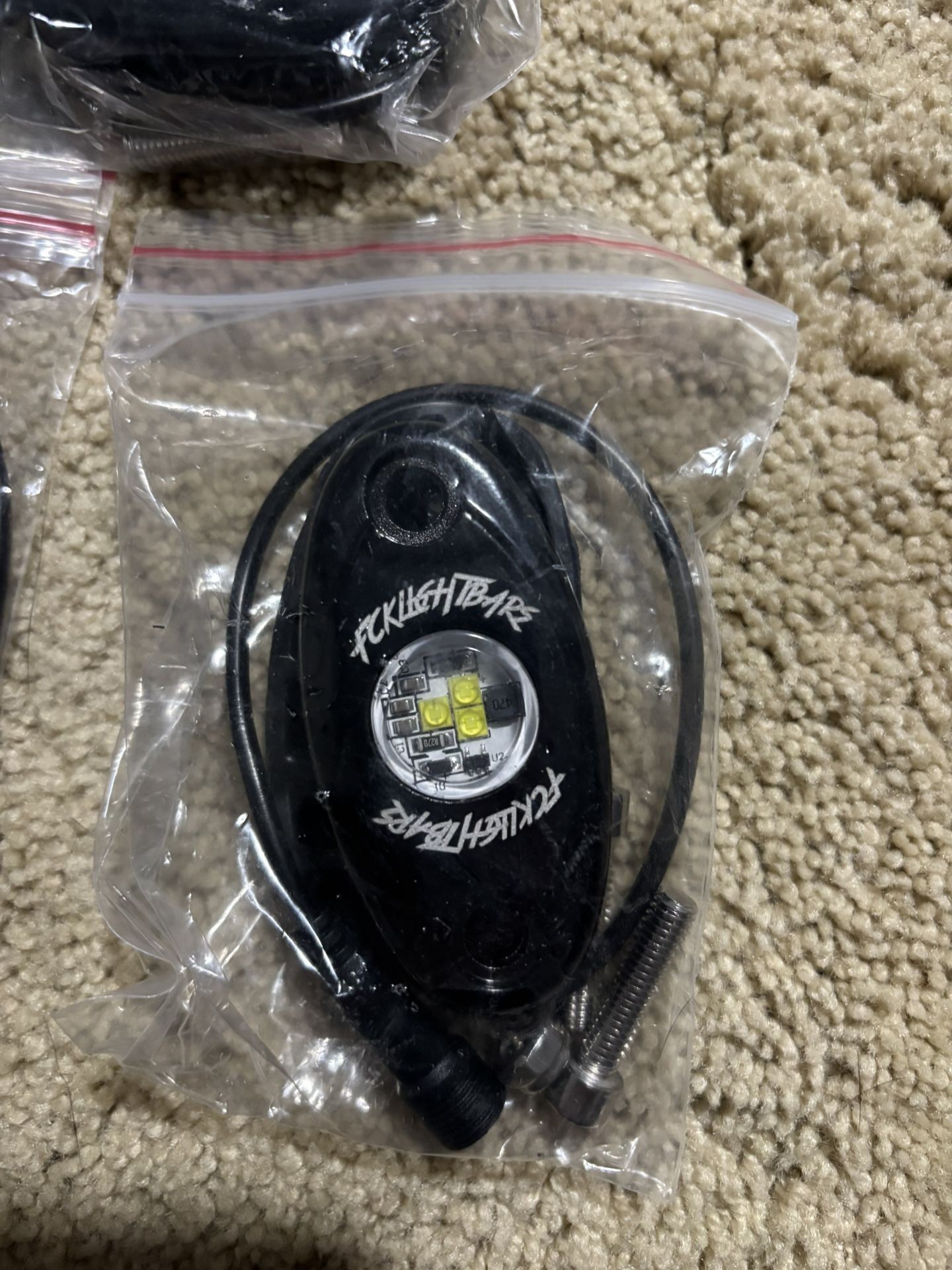 Pure White Rock Lights