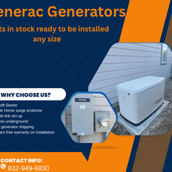 Generac and Kholer generators