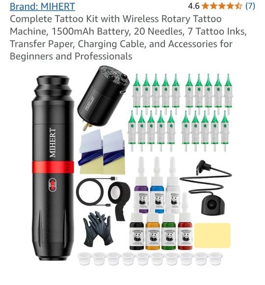 Brand New Tatoo Kit