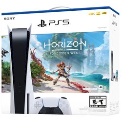 PlayStation 5 PS5 - Disc Edition (Horizon West Bundle)