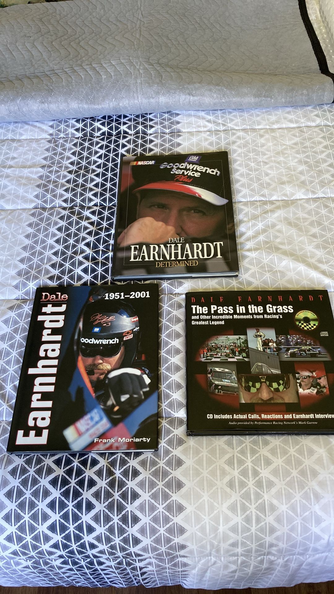 (3) Dale Earnhardt Hard Cover Books