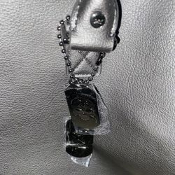 Black Leather Purse From Nordstrom’s Rack 2 Skull Charms On It