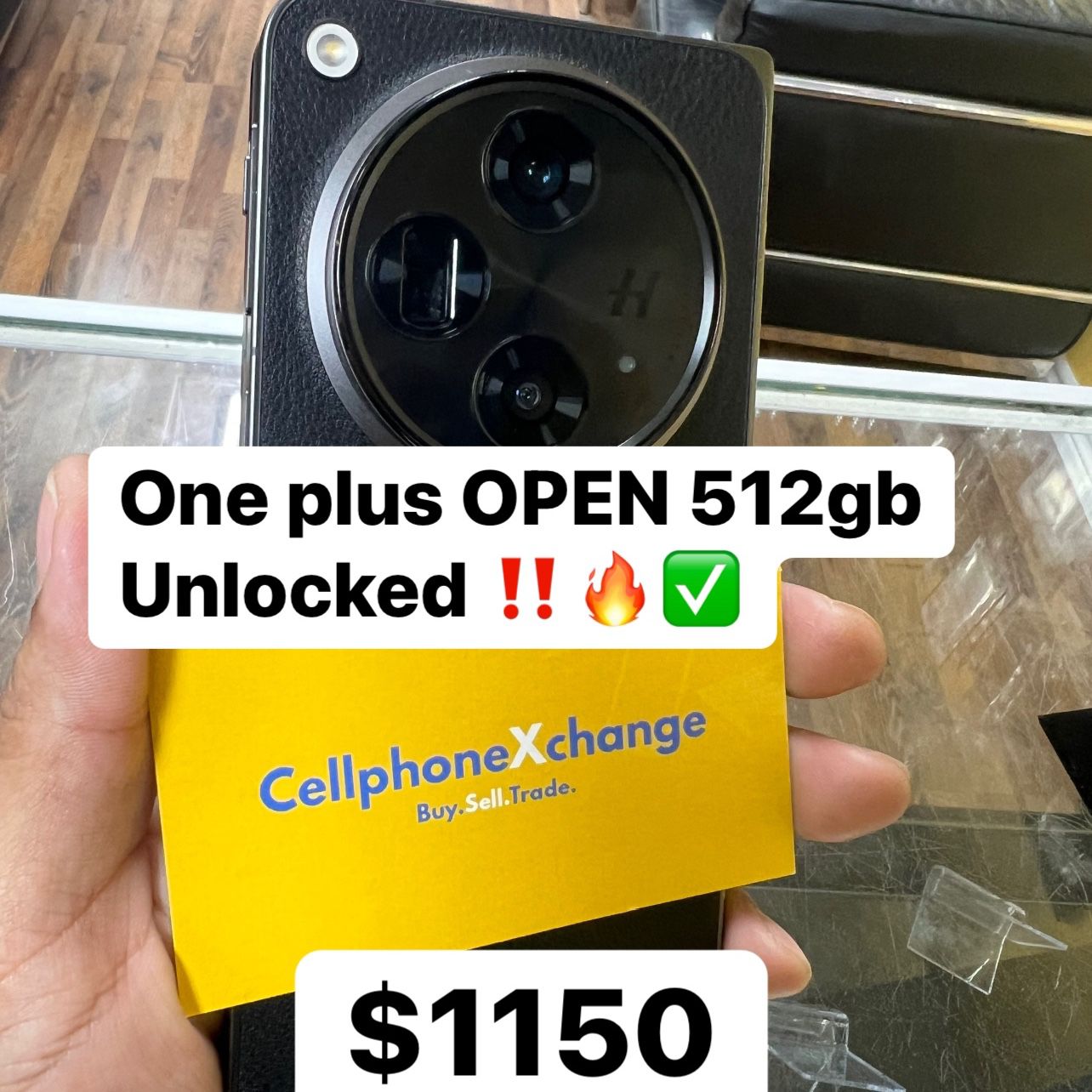 One Plus Open 512gb 16gb Ram Unlocked $50 Down Financed 