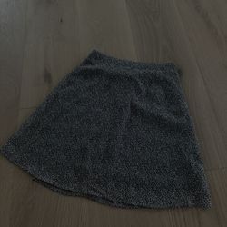 xs cheetah print short skirt