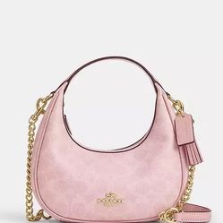 Pink Coach Carmen Cross Body Purse