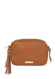 Katie Loxton Sophia Tassel Crossbody Bag | Cognac