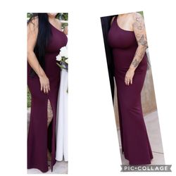 Windsor burgundy dress
