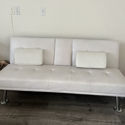 Wayfair cheap white futon