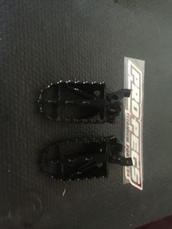 Dirt bike pegs