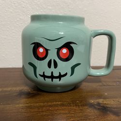 The Lego Group Green Ceramic Zombie Head Mug