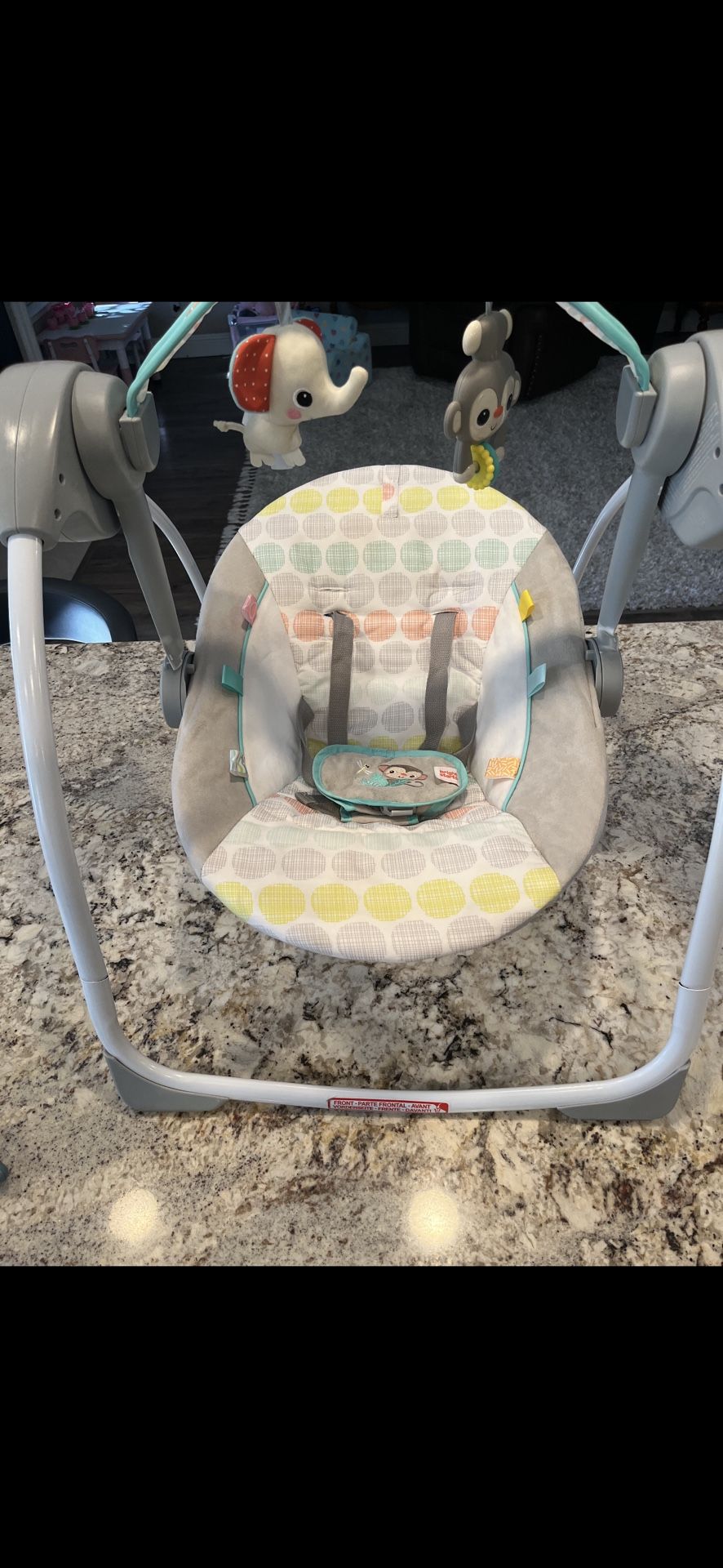 Bright Starts Portable Swing