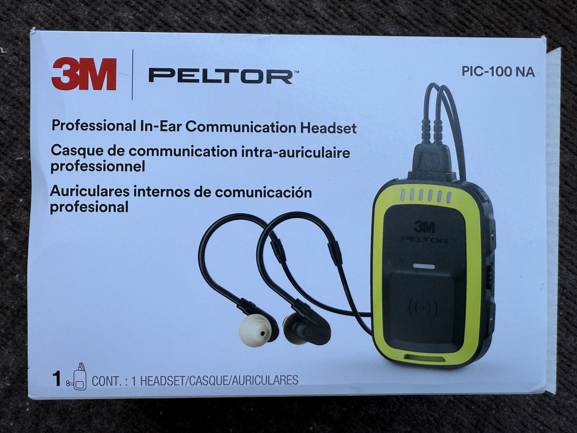 3M Pic-100 NA PELTOR