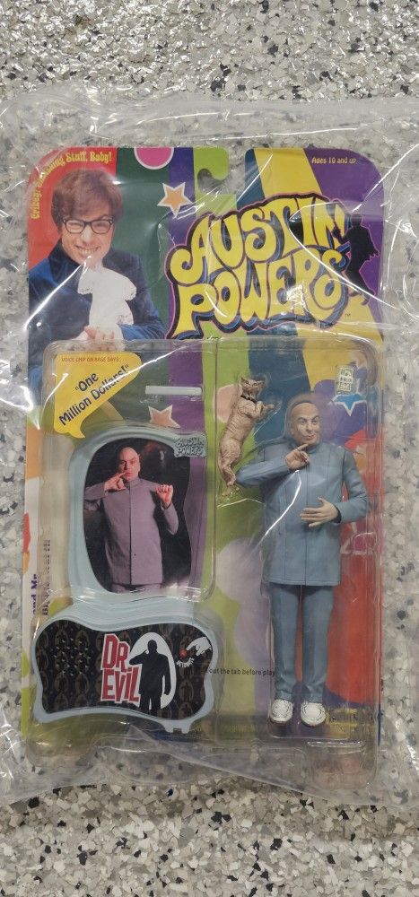 McFarlane Toys Dr. Evil With Mr. Giggles worth Action Figure