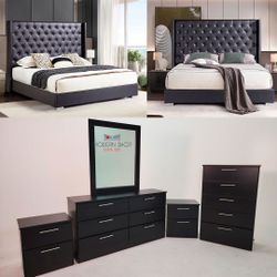 BEDROOM SET- JUEGO DE DORMITORIO 🆕️ 