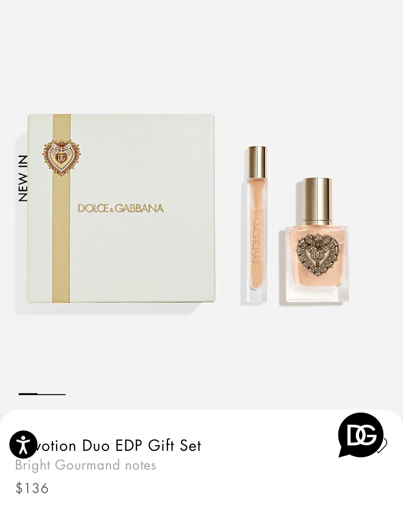 New Dolce & Gabbana Devotion Women Perfume